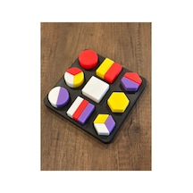 Montessori Geometrik Şekil Eşleştirme Ve Parça Bütün Oyunu
