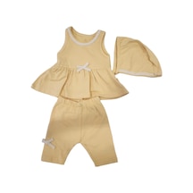 Babydoll 2li Takım Wogi Sarı-11172 Sarı