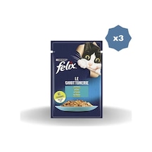 Felix Kedi Yaş Mama Tonlu 85 Gr - 3 Adet