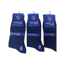 Asçelik 3 Lü Dikişsiz Yazlık Erkek Çorap Lacivert Çok Renkli