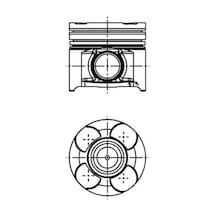 Piston Segman - Alfa Romeo 156, 159, Gt, 166, Bravo, Stilo, Croma - Kolbenschmıdt-40660600 44044574