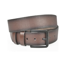 Deepsea Erkek Kahve Kemer 4,5 Cm Spor Kemer Suni Deri Kemer 2402623 Kahve