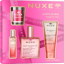 Nuxe Happy Pink Set - Huile Florale 100 Ml + Floral Shower Gel 100 Ml + Floral La Parfum 15 Ml