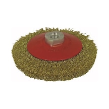 Partner 03033 M14 Vidalı Sarı Telli Fırça 125 Mm N11.380