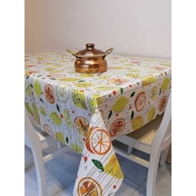 Elyaflı Pvc Muşamba - Fantastik Desenli Silinebilir Masa Örtüsü Fnt 1190 1 Sarı