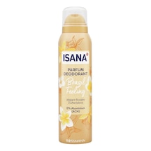 Isana Brazil Feeling Deo Parfüm Sprey 150 Ml 8'li Avantaj Paketi Mıchu