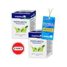 Organicsun Winter Mentol Buharlaşan Merhem Viks 2 x 40 G