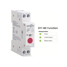 Xuweiwei 1 Adet Ewelink Wıfı Akıllı Anahtar Sy1 We 25a Kwh Göstergeli 1p+n 63a 220v Mobil Kontrollü Zamanlayıcı Röle Akıllı Ev