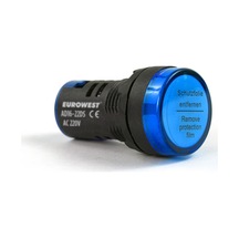 Ls-220-m Q22 220v Mavi Sinyal Lambası - 10'li Paket