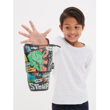 Smiggle Happy Tales Stand N' Slide 2'si 1 Arada Kalem Kutusu Gri