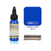 1 Oz Xlinetattoo Marios Light Blue Dövme Boyası - 30Ml Açık