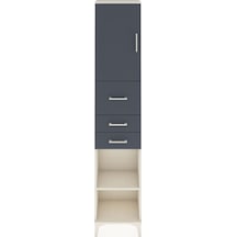 Arges Dolap 3 Raflı 3 Çekmeceli Tek Kapaklı 44x30x221 Aytaşı-... Aytaşı