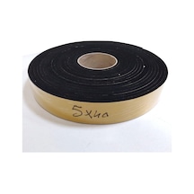 Tr Kapı Pencere İzolasyon Bandı Yapışkan Sünger 5 Mm Kalınlık 40 Mm Genişlik 10 Metre Uzunluk/epdm-5 40