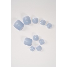 Pop Beauty Ayak Takma Tırnak Seti & Zararsız Yapıştırıcı Popbeauty10159