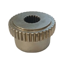 Frezeli İşlenmiş Dişli Kaplin Metali Dk 60 Z8 - Ø36.1mm