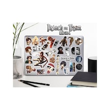 Attack On Titan Seri 2 Sticker Telefon Laptop Notebook Tablet Defter Matara Stiker Etiket