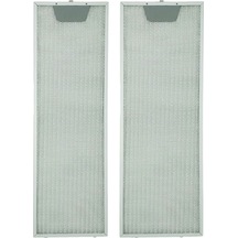 Bosch Uyumlu Dft63Ca51T Davlumbaz Metal Yağ Filtresi Seti - 548014996
