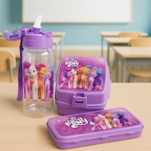 My Little Pony Lisanslı Okul Seti 500 Ml Matara, Beslenme Kutusu, Kalem Kutusu Diğer