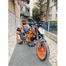 Ktm Duke 125 Uyumlu Koruma Demiri Ön&arka Set 2021 2023 Model Turuncu