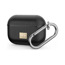 Wlons Airpods Pro Uyumlu Kılıf Deri Görünümlü Wlons Askılı Koruma Kılıfı Airpods Pro Uyumlu Kılıf Deri Görünümlü Wlons Askılı Koruma Kılıfı Siyah