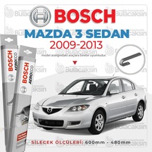 Mazda 3 Sedan Muz Silecek Takımı 2009-2013 Bosch Aeroeco