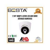 2 1080p 6 Atom Led Dome Ahd Güvenlik Kamerası 50 Adet Koli