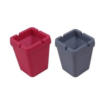 Jenerik Kullan At Kokusuz Kare İkili Set Küllük Ev/ofis/araç 10x8x8 Cm