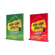 Newton 8. Sınıf Adım Adım Zirveye Türkçe-İnkılap Soru Bankası Set