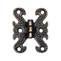 Zamak Kelebek Menteşe - Küçük, 30x40mm, Oksit, 1 Adet 1 Adet