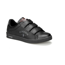 U.S. Polo Assn. U.S Polo Assn. Sınger 9Pr Siyah Cırtlı Unısex Sneaker Siyah