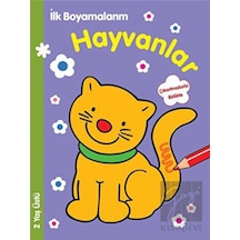 İlk Boyamalarım : Hayvanlar Parıltı Yayınları  -  Parıltı Yayınları