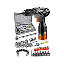 PRO 64 Parça Jsr1800 Professionel Akülü Vidalama Matkap
