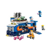 Sonic Takımı Komuta Kamyonu 77006 8 Yaş Ve Üzeri Erkek Ve Kız Çocuklar İçin Yaratıcı Hikaye Ve Rol Oyunu Sunan Sonic Video Oyuncak Yapım Seti, Koleksiyonluk Model 747 Parça