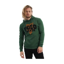 Polostate Erkek Polo State Süzine Nakışlı Kapüşonlu Sweat Koyu Yeşil Polostate Erkek Polo State Süzine Nakışlı Kapüşonlu Sweat Koyu Yeşil