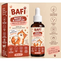 Bafi Biotinli B Complex Kedi Vitamini Deri Ve Tüy Desteği 50 Ml
