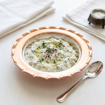 Shark Anatolia Premium Kalın Bakır Derin Meze, Kahvaltı Ve Çerez Sunum Tabağı 15 Cm Kırmızı, Çirtik Kenarlı Osmanlı Stil Şef Sunum Serisi Renkli