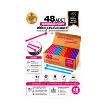 Midex Tfk-20-24x Örf Aletleri Seti Davul Tokmağı Ritim Çubuğu Paketi Karbon Fiber Toptan Paket-3 24 Çift