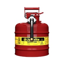 Justrite 7220120 8 Litre Çelik Güvenlik Bidonu