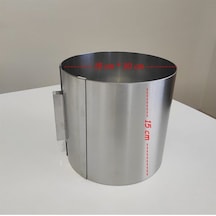 Ayarlı Çember Yuvarlak 15 Cm Siyah