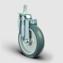 ER05MKT125 Oynak Civatalı Termoplastik Kauçuk  Tekerlek