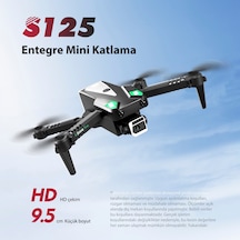 Piha S125 Mini Drone Wı-fı 720p Hd Çift Kameralı Engelden Kaçınma