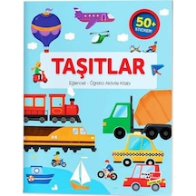 3-6 Yaş Taşıtlar Eğlenceli-Öğretici Aktivite Kitabı Dikkat Atöly