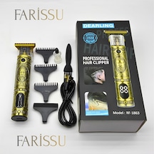 Dearling Rf-1863 Antika Tasarım Profesyonel Kablosuz Saç Sakal Traş Makinesi