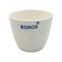 Borox Medium Form Crucible Porselen Kroze Orta Form 15 ML