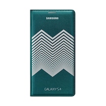 Flip Wallet Kirkwood Yeşil + Gümüş Ef-wg900rkegww Galaxy S5 İçin Çok Renkli