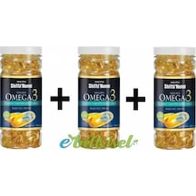 3 Adet - Aksu Vital Shiffa Home Omega 3- 200 Kapsül X 3- 1000 Mg