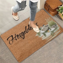 Valerine Life Yaban Ördekleri Ve Sazlık Hoş Geldiniz Kapı Önü Paspası 45x70cm