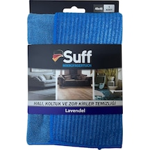 Lavanta Mikrofiber Halı, Koltuk Ve Zor Kirler Temizlik 40 X 40 Cm, Mavi
