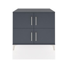 Hyperion Şifonyer 4 Raflı 4 Kapaklı 88x44x80 Antrasit-antrasit Antrasit