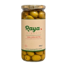 4 Adet Raya Organik Yeşil Çizik Zeytin 300 G